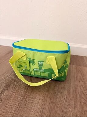 Trader Joe's Lime Green Insulated Lunch Bag